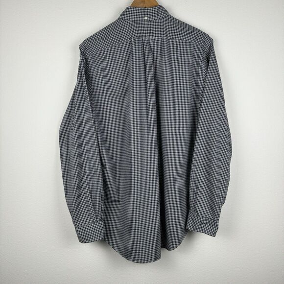 Polo Ralph Lauren Classic Fit Gingham Check Button Down Shirt Size Medium Blue - Picture 5 of 5